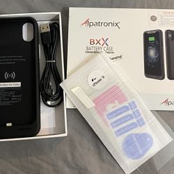 Battery Case Iphone X with Glass Protector