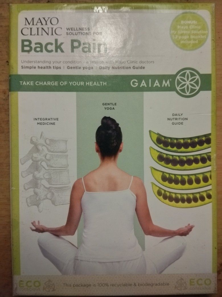 Mayo Clinic Wellness Solutions For Back Pain CD