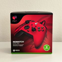 Rematch Advanced Wired Xbox Controller -  Spirit Red
