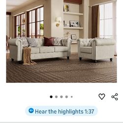 Sofa And 2 Chairs $500 Or Best Offer 