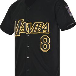 Black Mamba Baseball Shirt XL