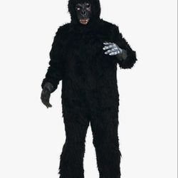 RUBIE'S DELUXE ANIMAL CIRCUS GORILLA ADULT HALLOWEEN COSTUME SIZE  STANDARD 1622