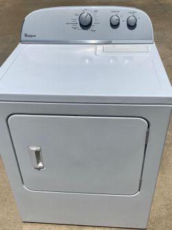 Silver panel Whirlpool dryer electric ⚡️