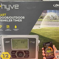 B HYVE  SMART INDOOR / OUTDOOR  SPRINKLER TIMER  NEW NEVER OPEN  READ BELOW 