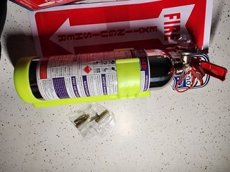 Fire extinguisher Chrome Perfect For Car