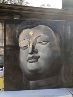 4 Huge Buddha Canvas Wall Art 