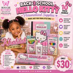 Personalized School supplies