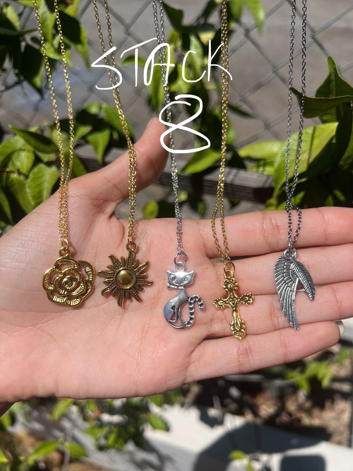 Charm Necklaces On Chain