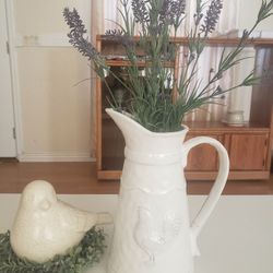 Ceramic Pitcher. $5