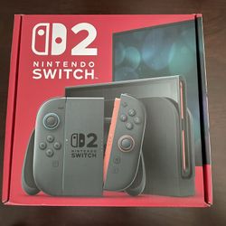 Nintendo Switch 2 Console - New & Sealed. PRICE IS FIRM. CASH ONLY. NO TRADES. For pickup in Carrollwood 