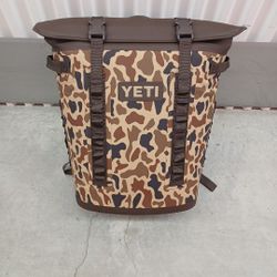 YETI Cooler Backpack Limited Edition Wetlands Camo