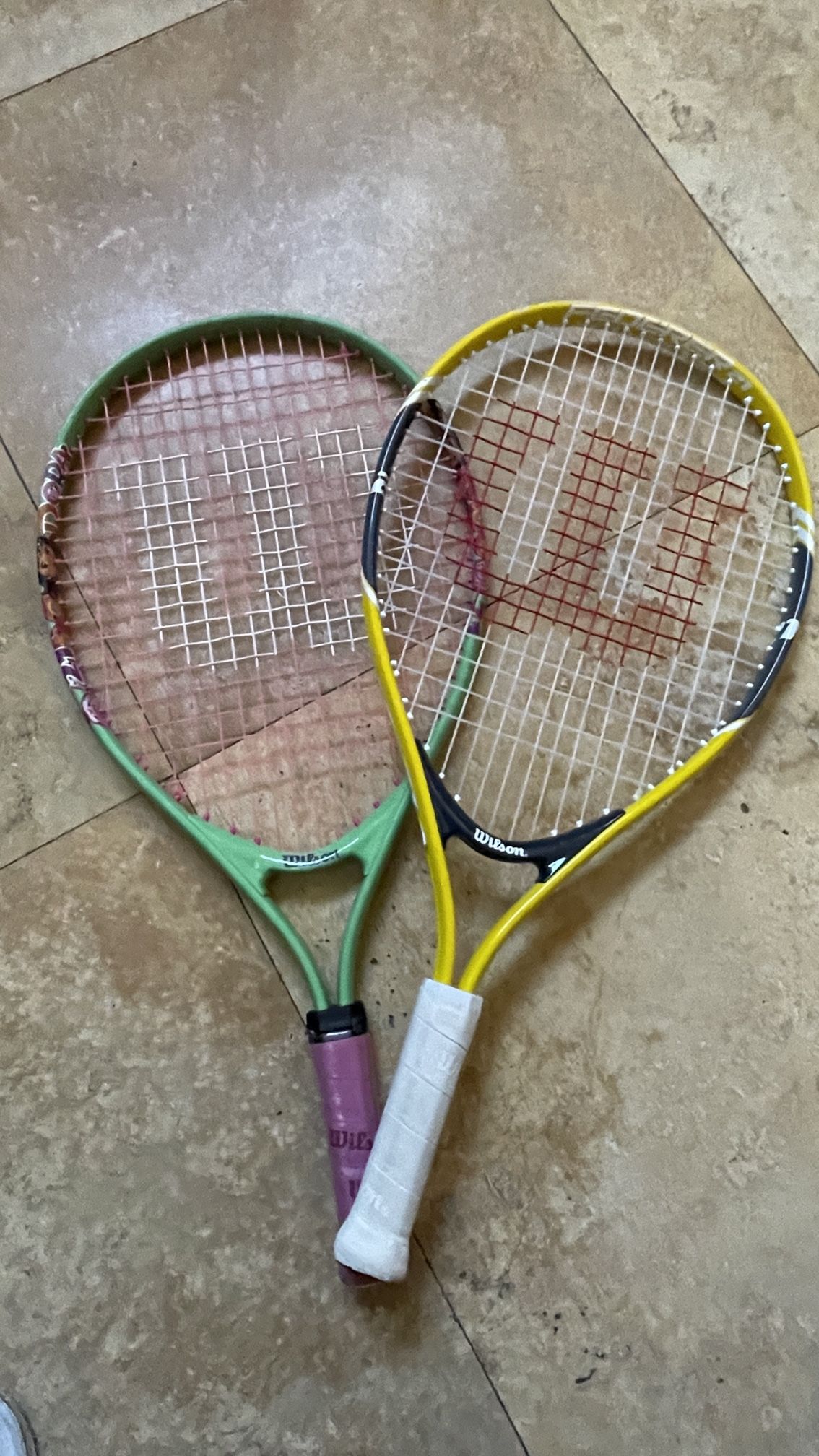 Kid Wilson Tennis Racket 21” Price Each , Federer  And Dora Price For Each