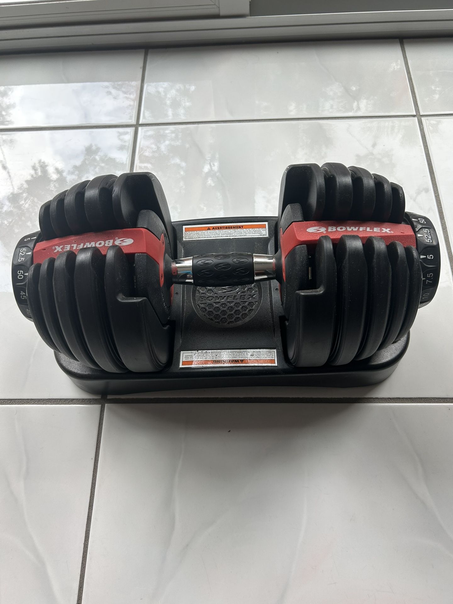 Adjustable Dumbbells Bowflex (Set Of Two)