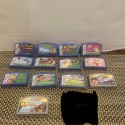 Lot of 14 Leap Frog Leapster Games 2003-2006 Compatible with L-Max
