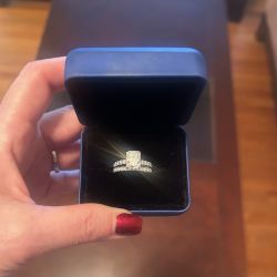 Custom 3 Ct Stone 4ct Total Set