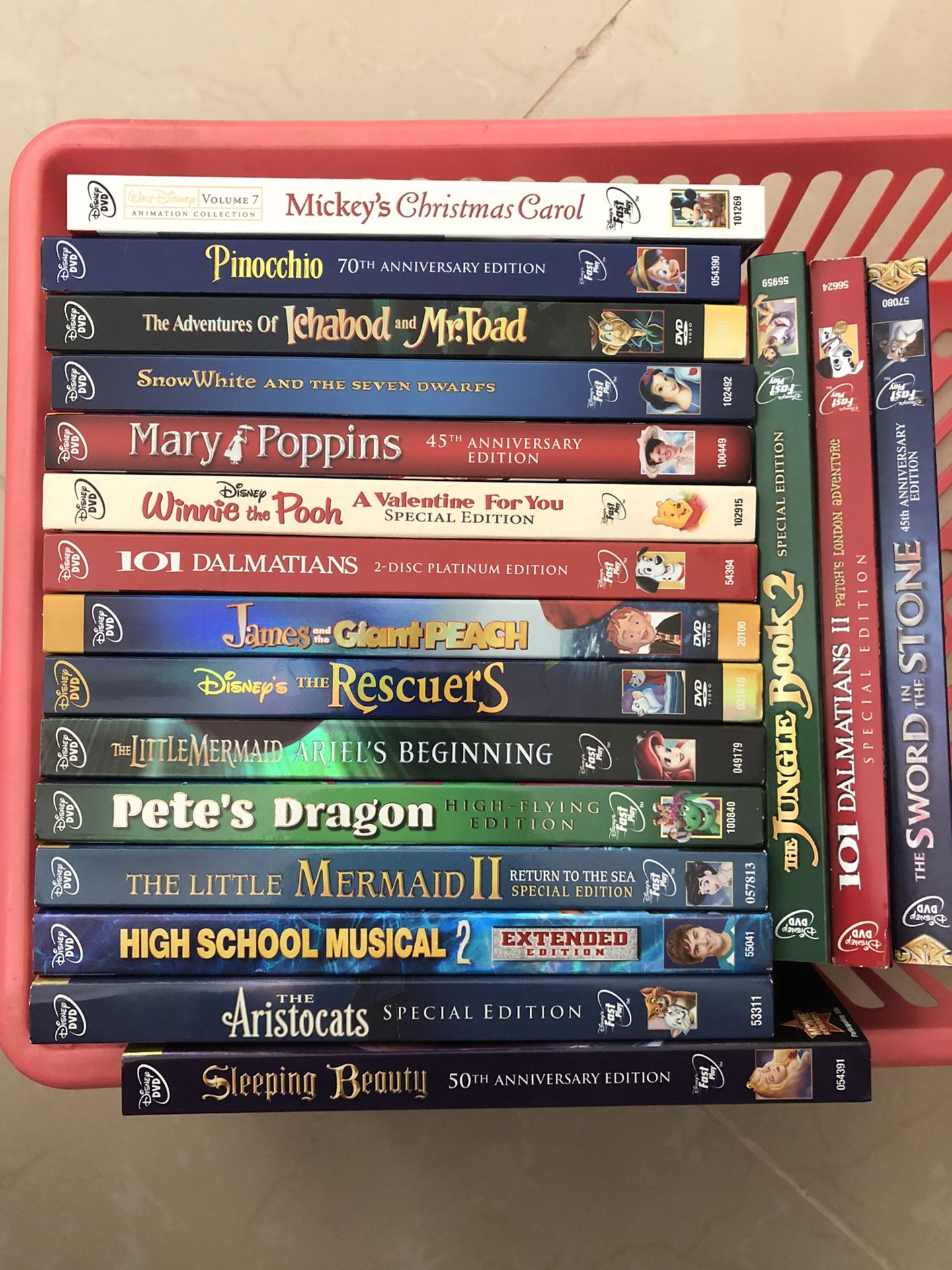 Disney Special DVDs