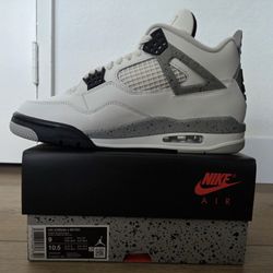Jordan 4 White Cement Size 9