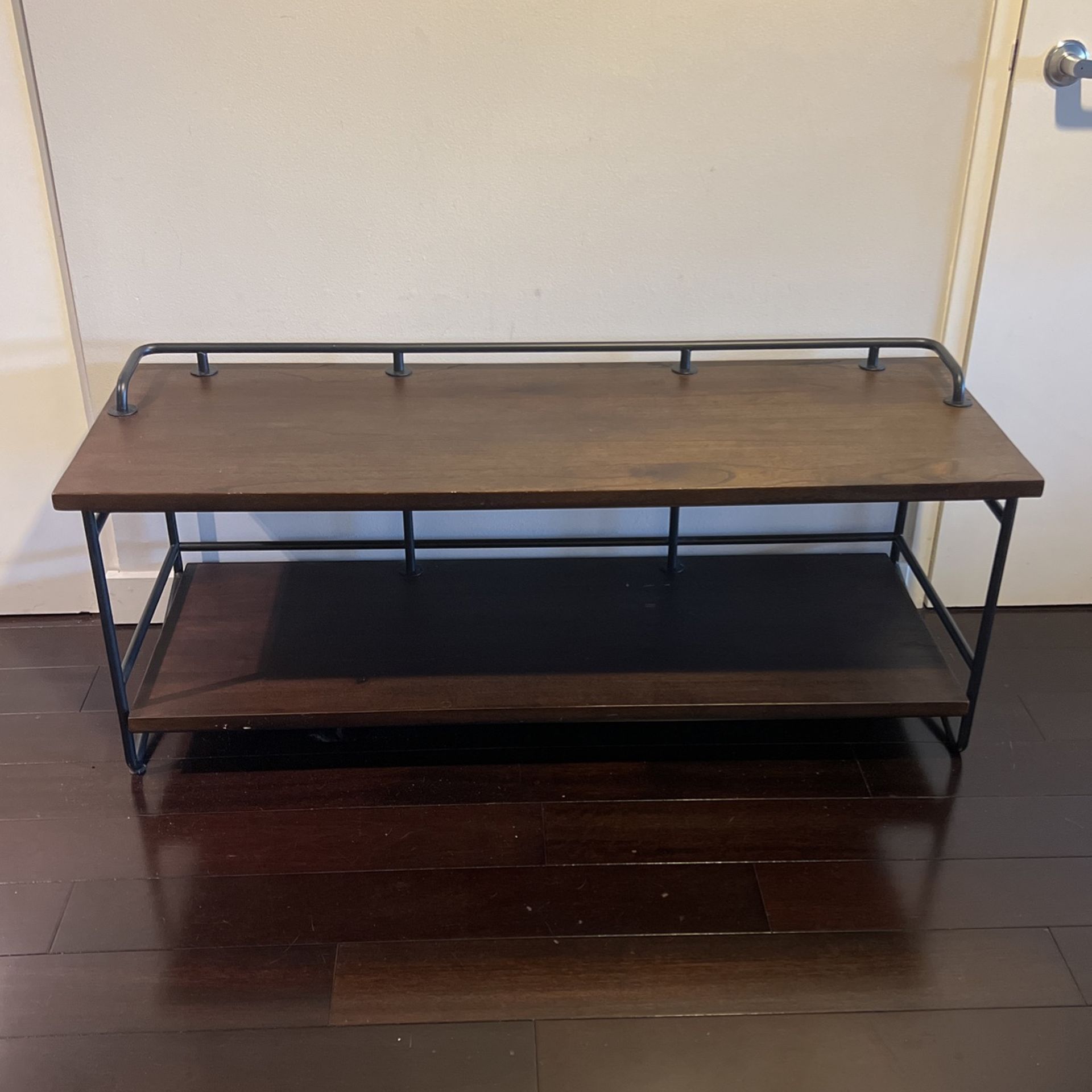 Crate and Barrel Entry Way Storage Bench