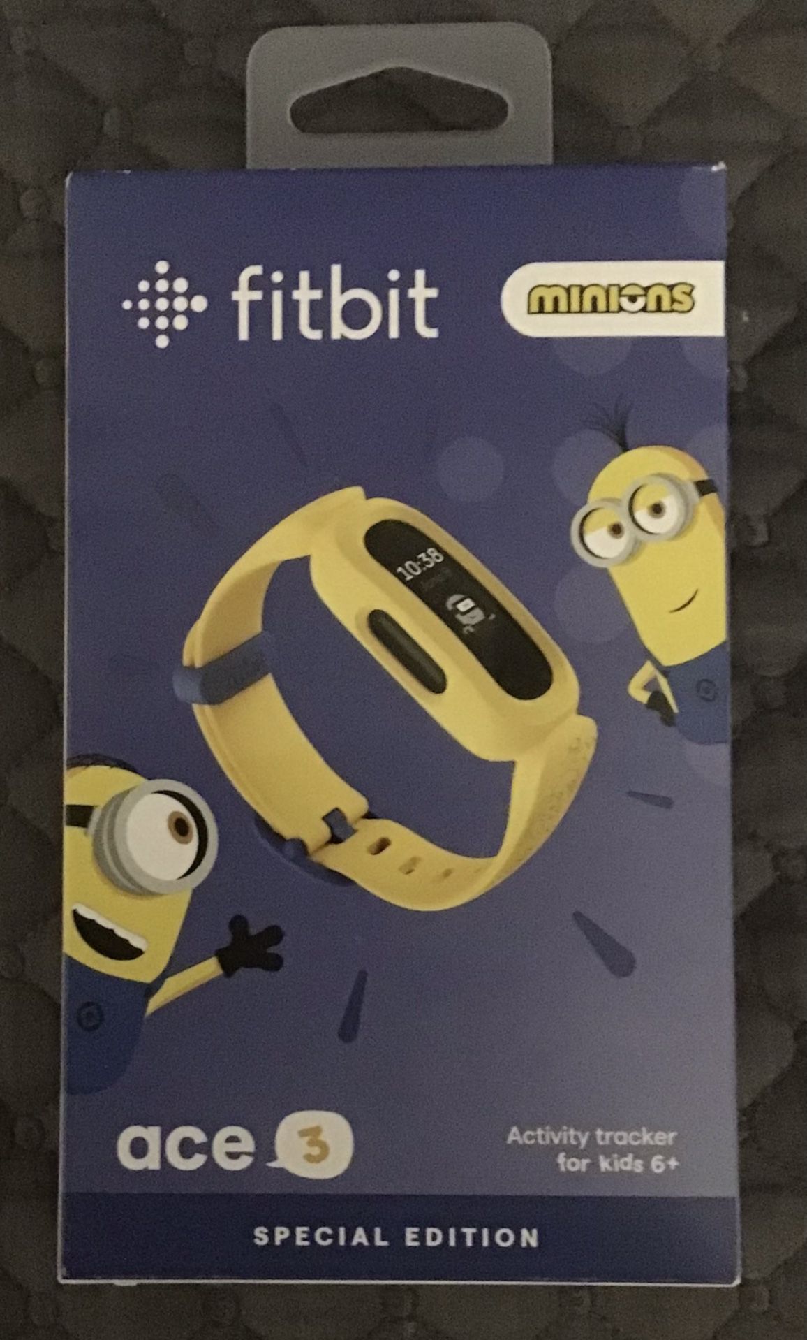 Fitbit Ace 3 Activity-Tracker for Kids 6+, Minions Special Edition NEW SEALED