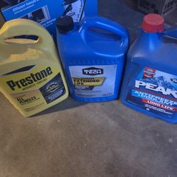 Coolant All Partially Used FREE