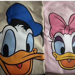Donald And Daisy Valentines T Shirts 