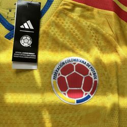 Camiseta Selección Colombia Tipo Jugador 2026 Mundial Alta Calidad Tallas S,M,L 