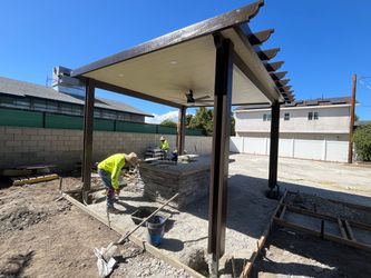 12’x12’ BBQ PATIO COVER