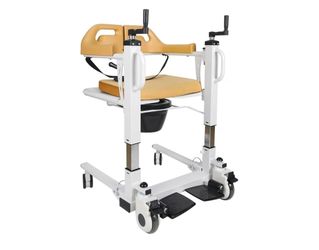 Patient Transfer Lift Chair with Commode