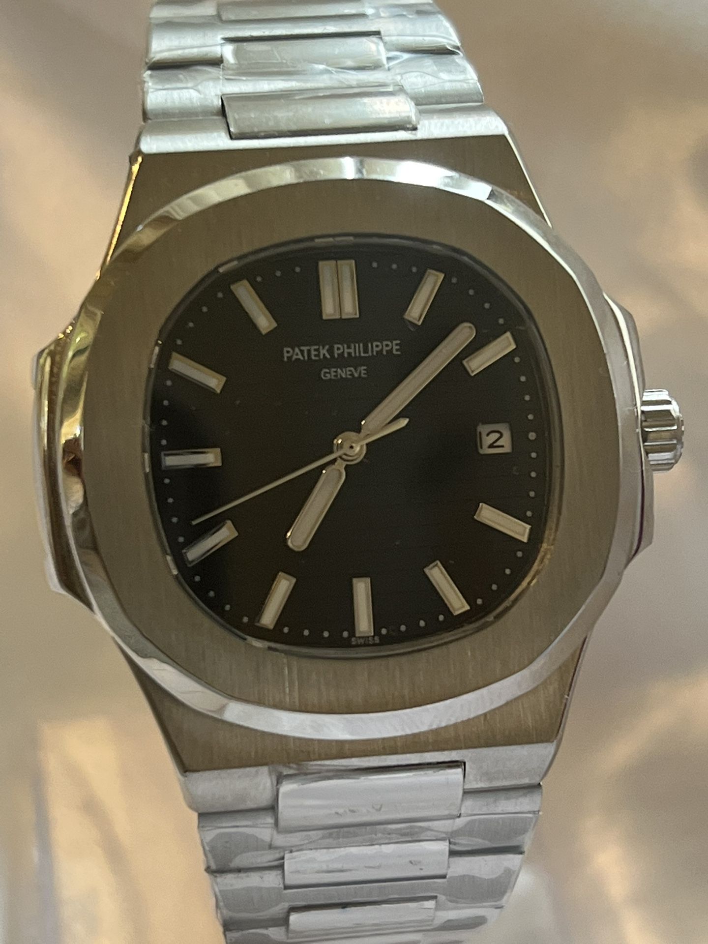 Brand New , Stainless Steel Automatic Swiss Movement