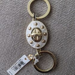 Coach key ring fob