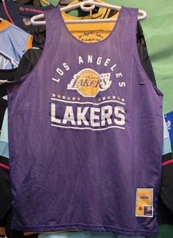 NWT LAKERS PRACTICE JERSEY REVERSIBLE $25