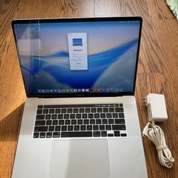 MacBook Pro 16 2019/16GB RAM/512GB SSD/Macos Tahoe
