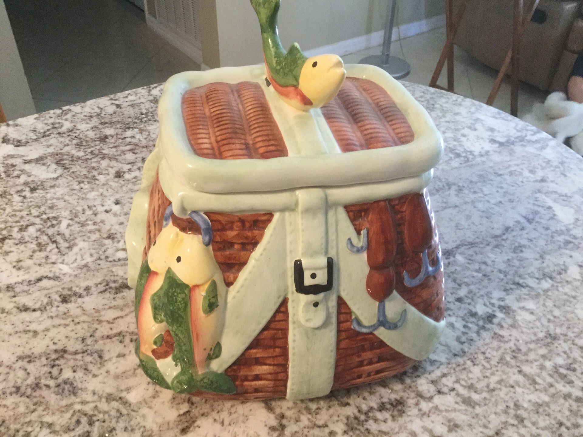 Cookie jar in perfect condition no chips