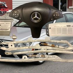 2008 Mercedes Benz C300 Collision Package Complete Bag Assembly W Modules OEM