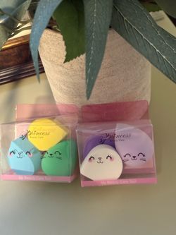 Cute Pastel Facial Sponge Set — Pink, Purple, Yellow, Green, Teal