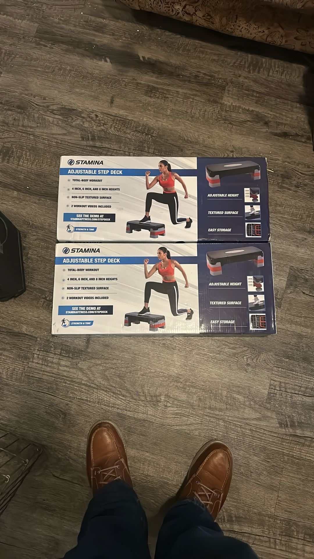 Two Adjustable Step Decks