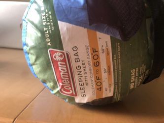 Coleman sleeping bag