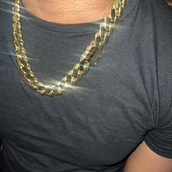 Cuban Link 600Mg 14k 5x Gold Plated 