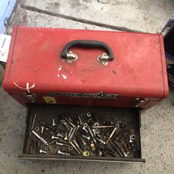 Craftsman Tool Box With Some tools 