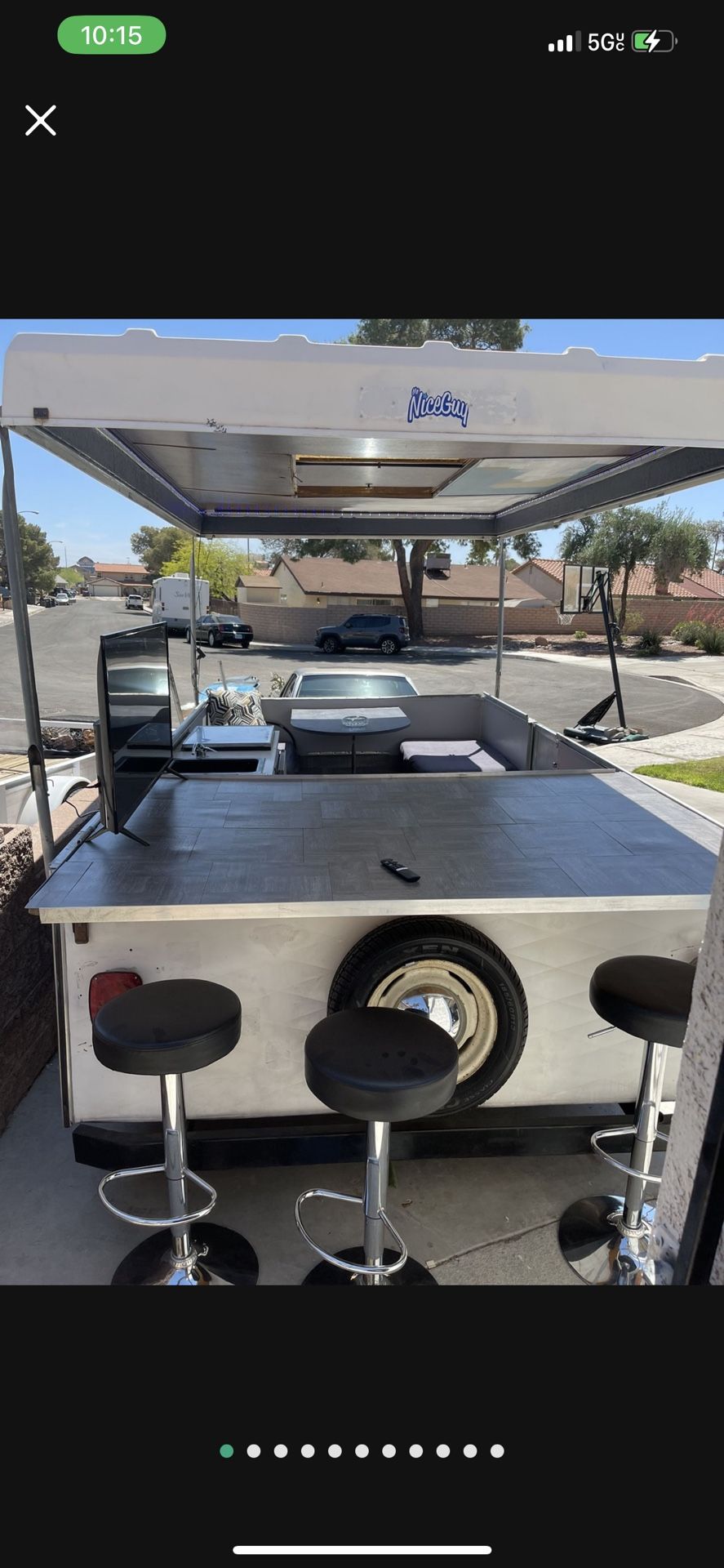Vintage 1973 Jayco Pop Up Camper Bar Conversion for Sale in Henderson
