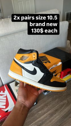 Air Jordan 1 Yellow Toe 