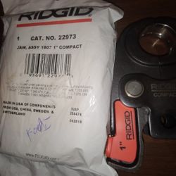 new ridgid press pex jaws 