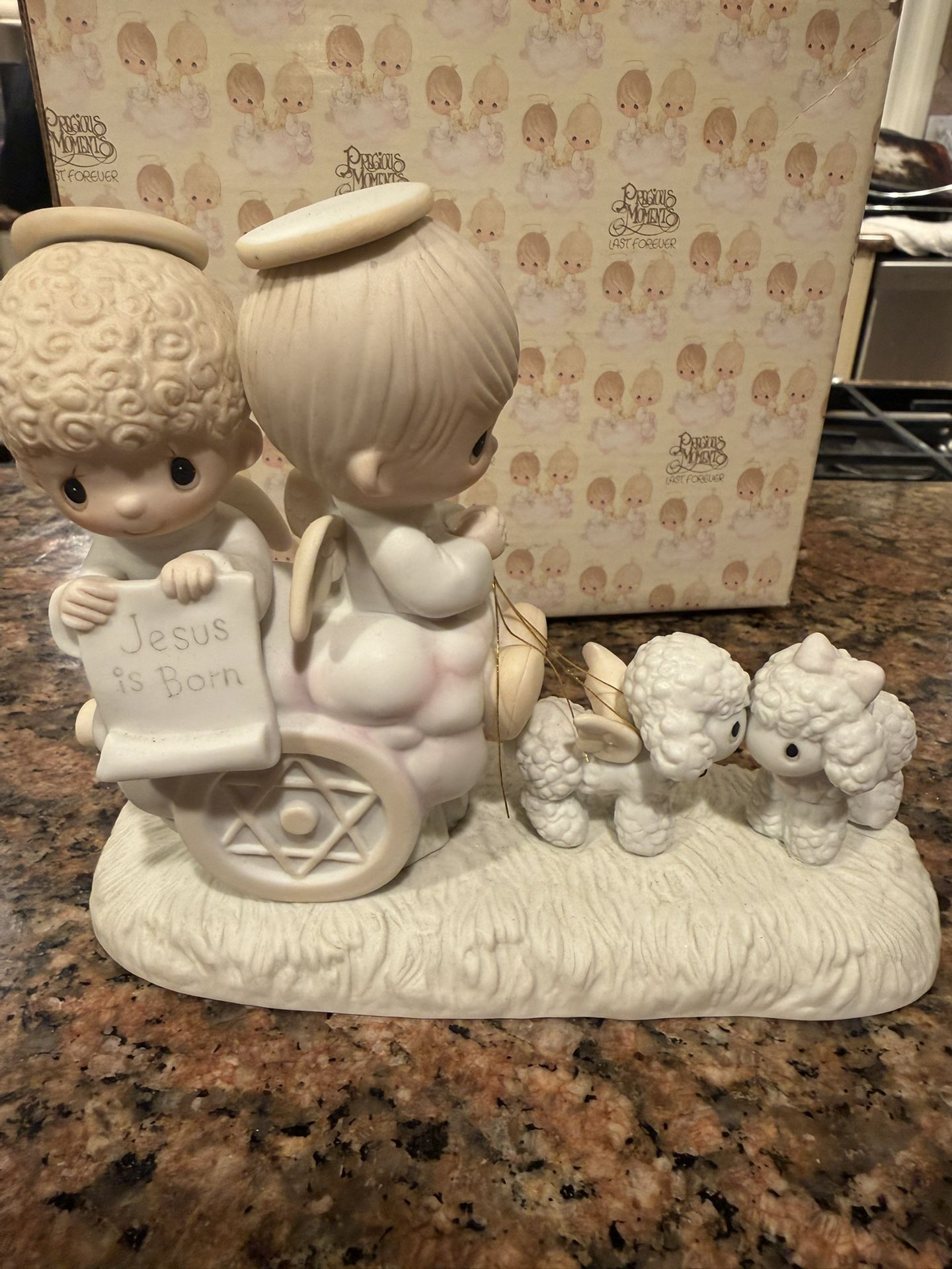 “Jesus Is Born” Precious Moments