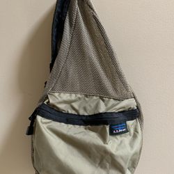 L.L.BEAN Mesh Sling Bag Outdoors Vintage - QUALITY 