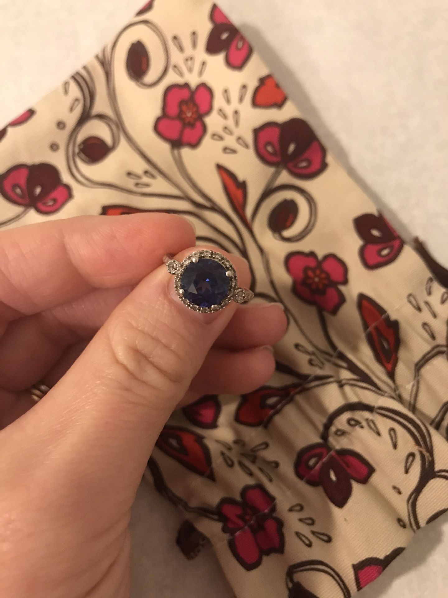 Pending pickup-Jared Sapphire Ring