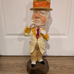 W.C Fields Vintage Statue