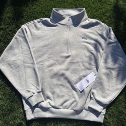 Alo gray 1/4 zip