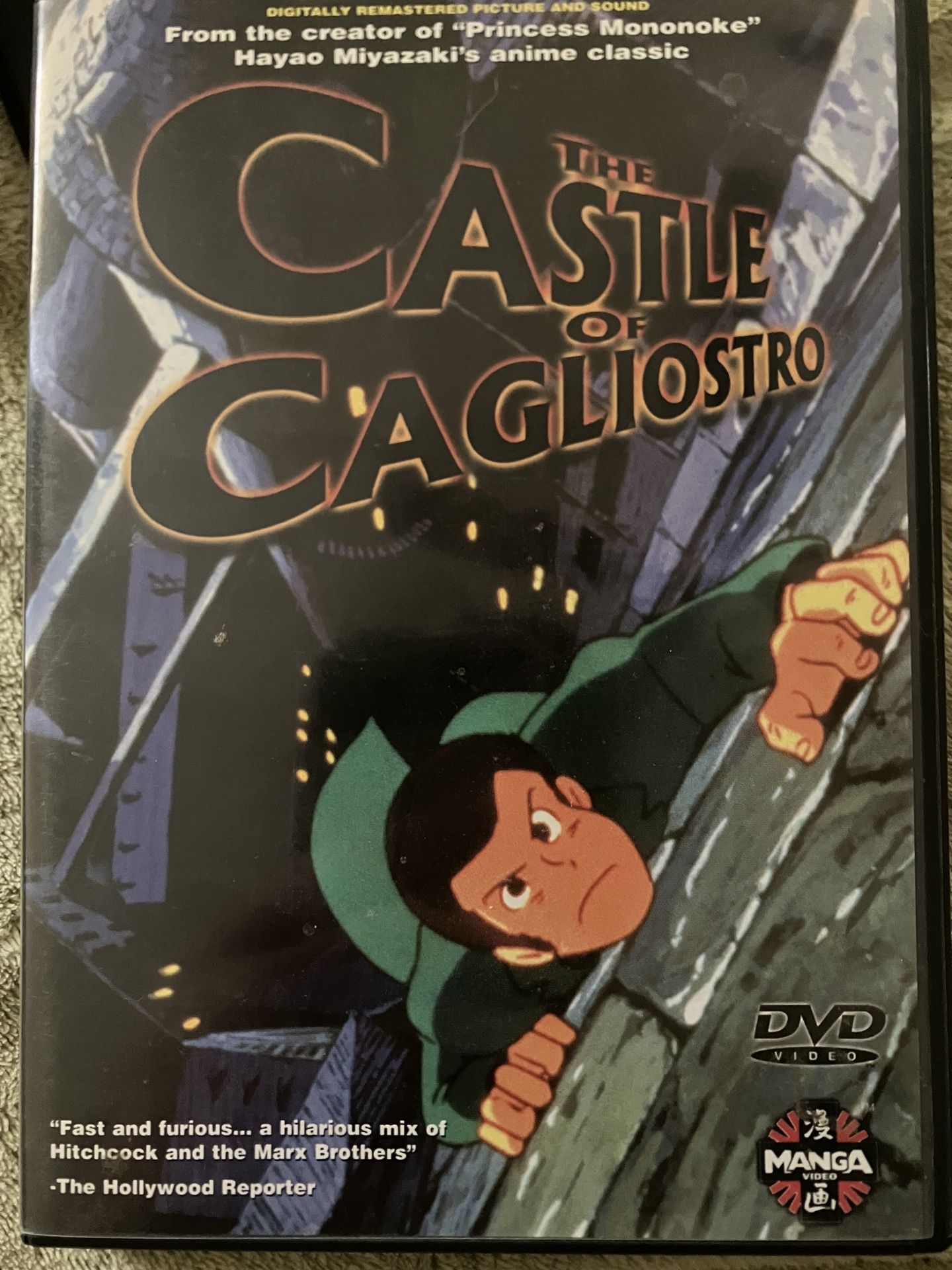 $10 Castle Of Cagliostro Manga Video DVD