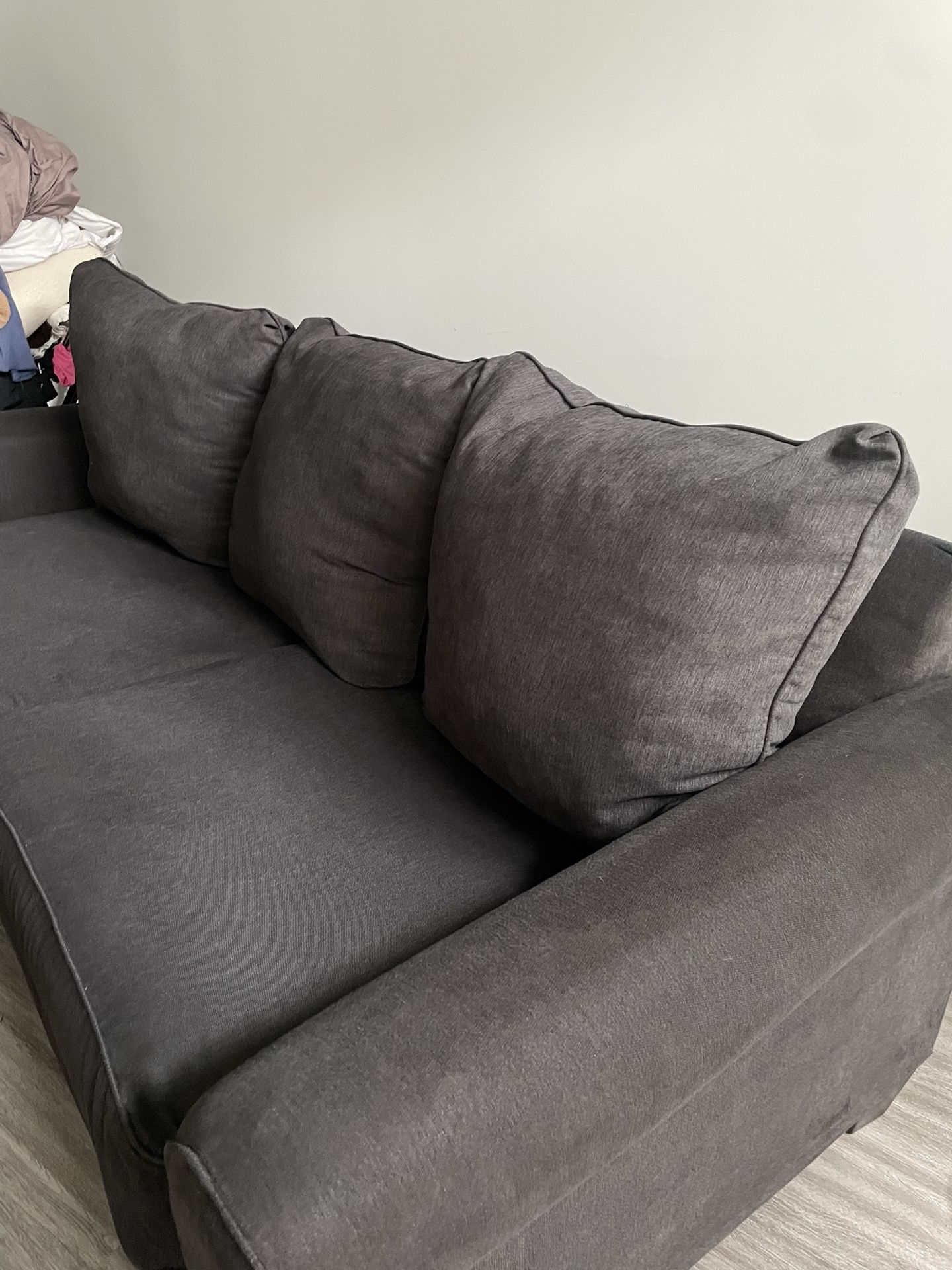 Ashley Furniture Black Sofa