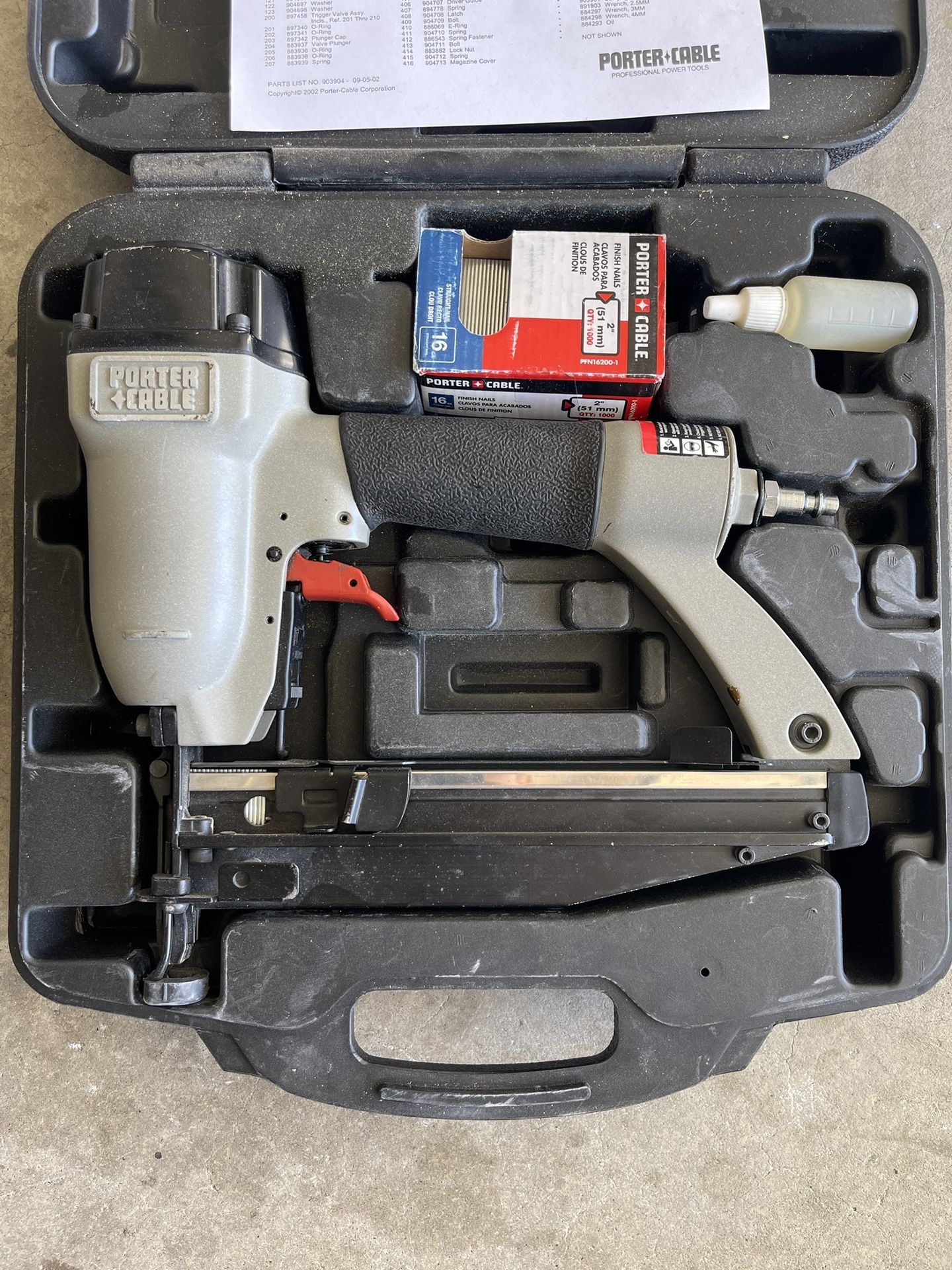 Porter Cable Nail Gun